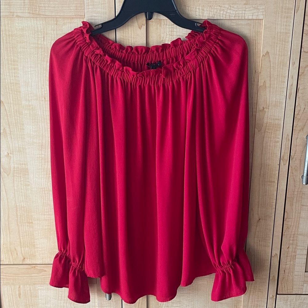 Talbots Elegant Red Women's Top